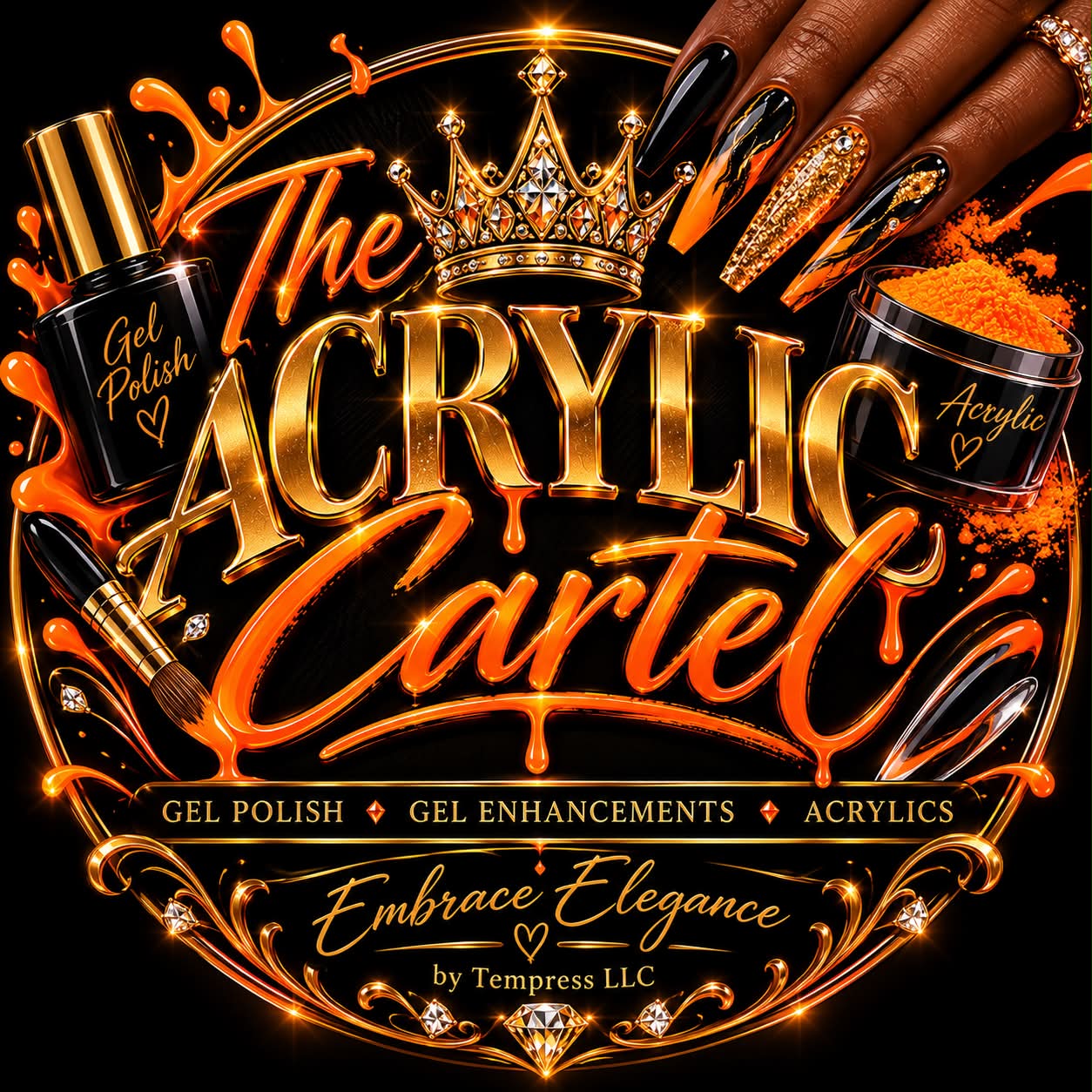 The Acrylic Cartel crest