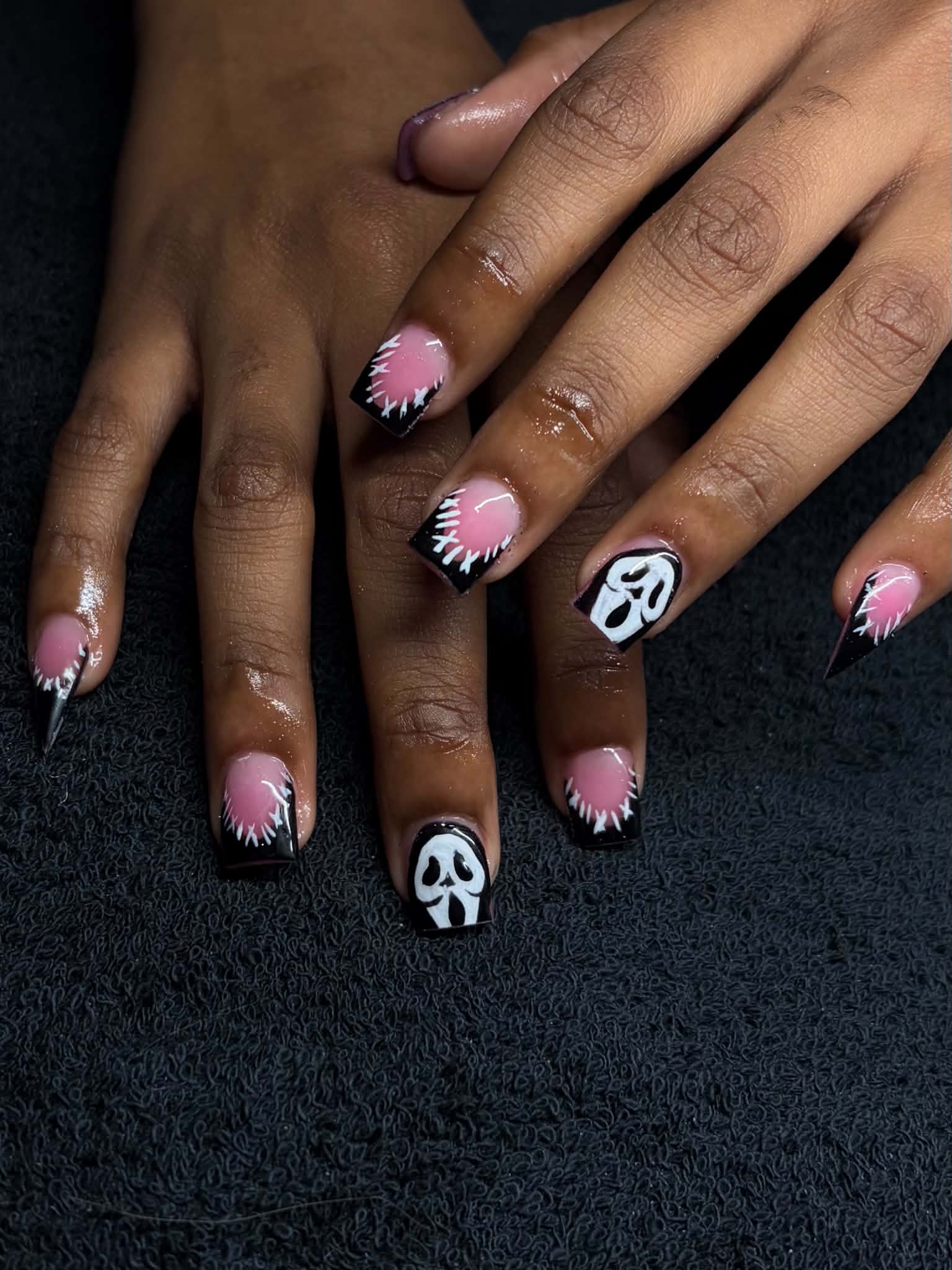 Custom nail art by The Acrylic Cartel